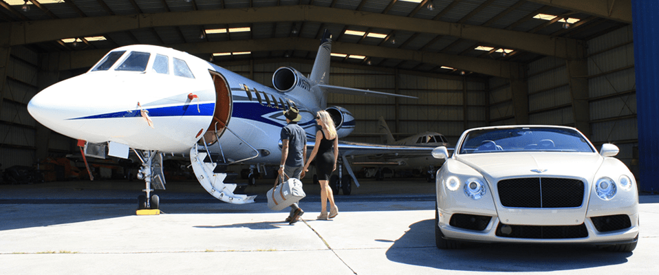 Download Private Jet Charter In Las Vegas Background