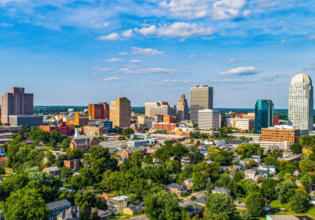 Winston-Salem Private Jet and Air Charter Flights