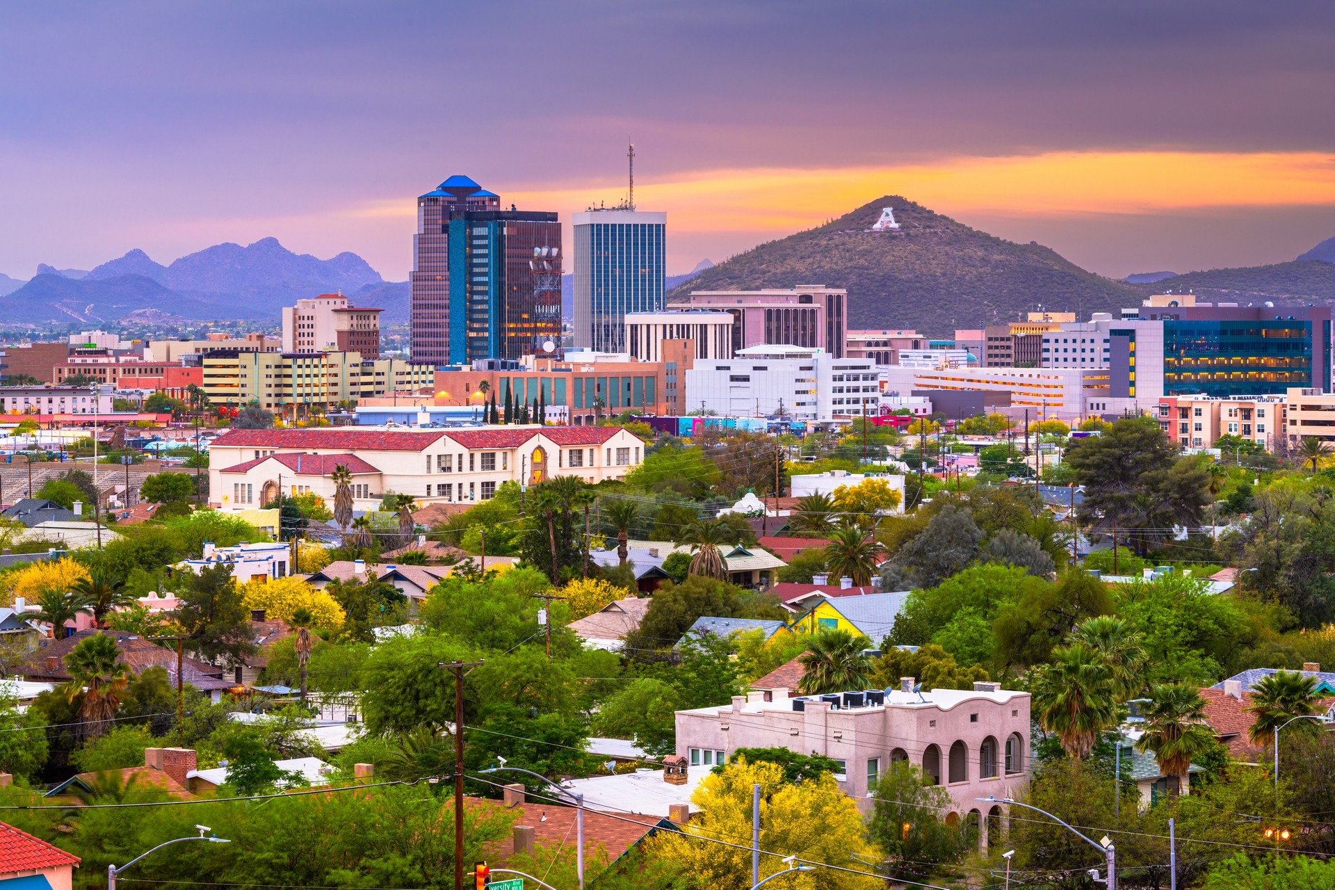 Tucson Private Jet and Air Charter Flights