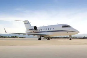 Challenger 604 corporate aircraft
