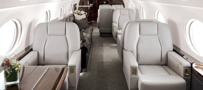 Gulfstream G450 interior