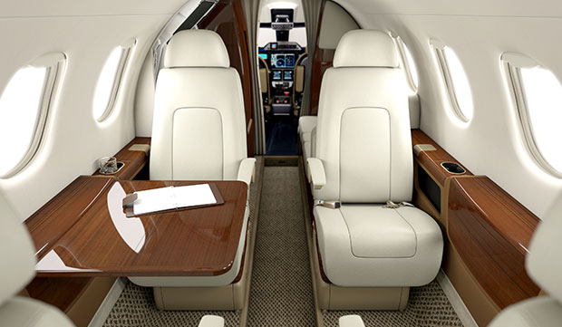 Embraer Phenom 300 Interior