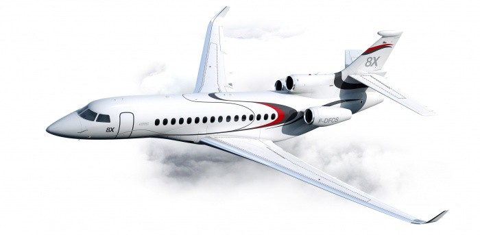 Dassault Falcon 8x exterior