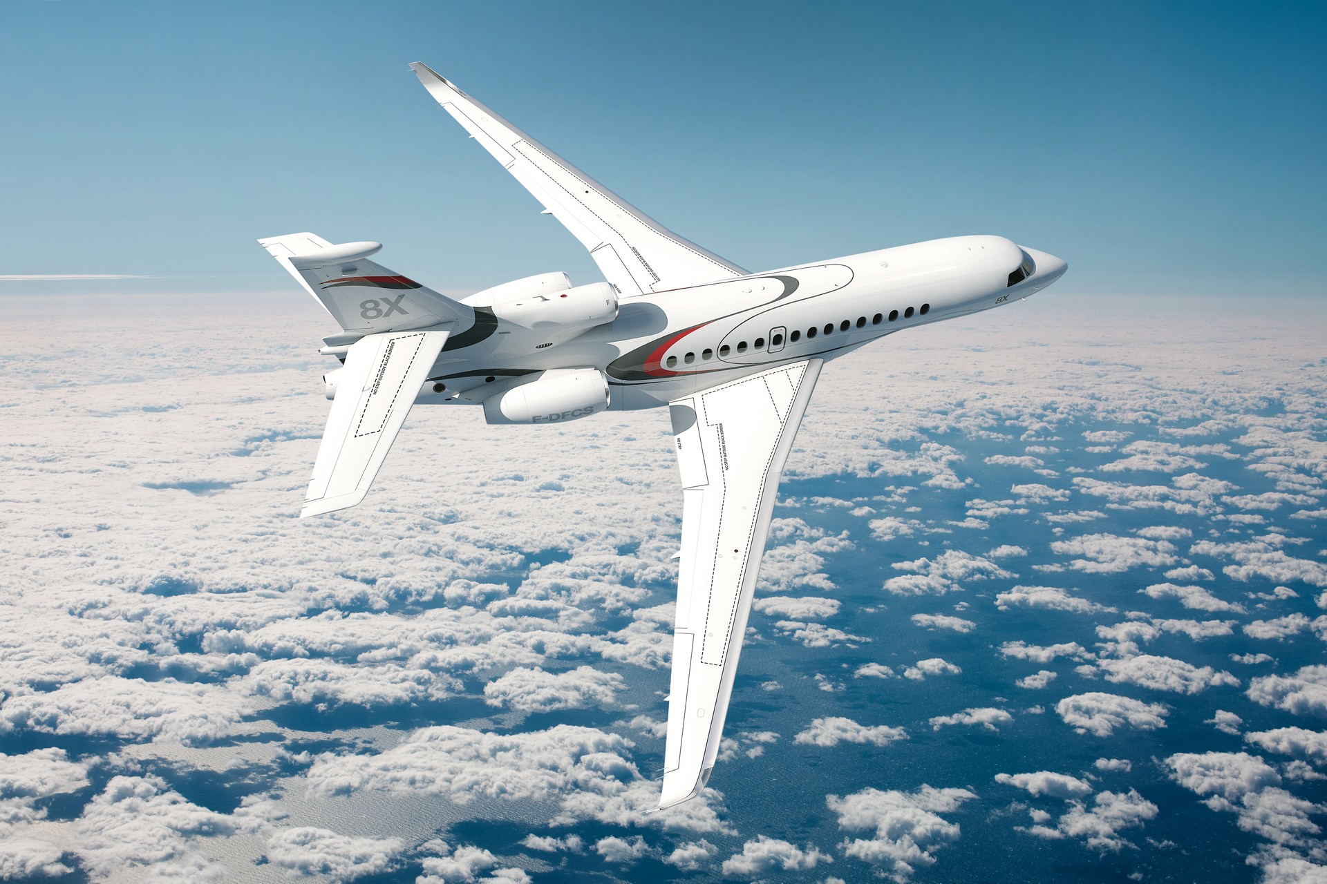 Falcon 8X Charter