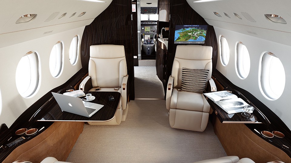 Dassault Falcon 8X Interior