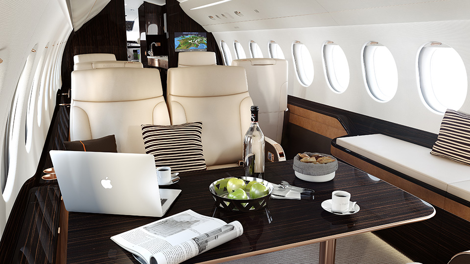 Dassault Falcon 8X Interior