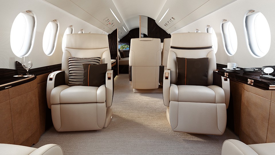 Dassault Falcon 8X Interior