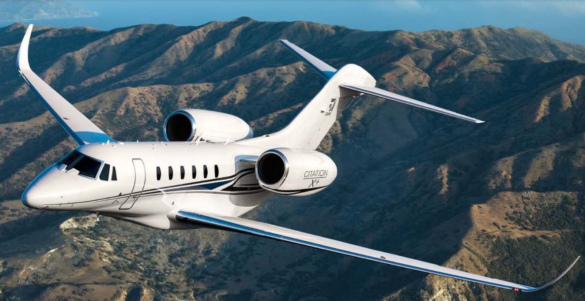 Citation X+ Priate Jet Charter