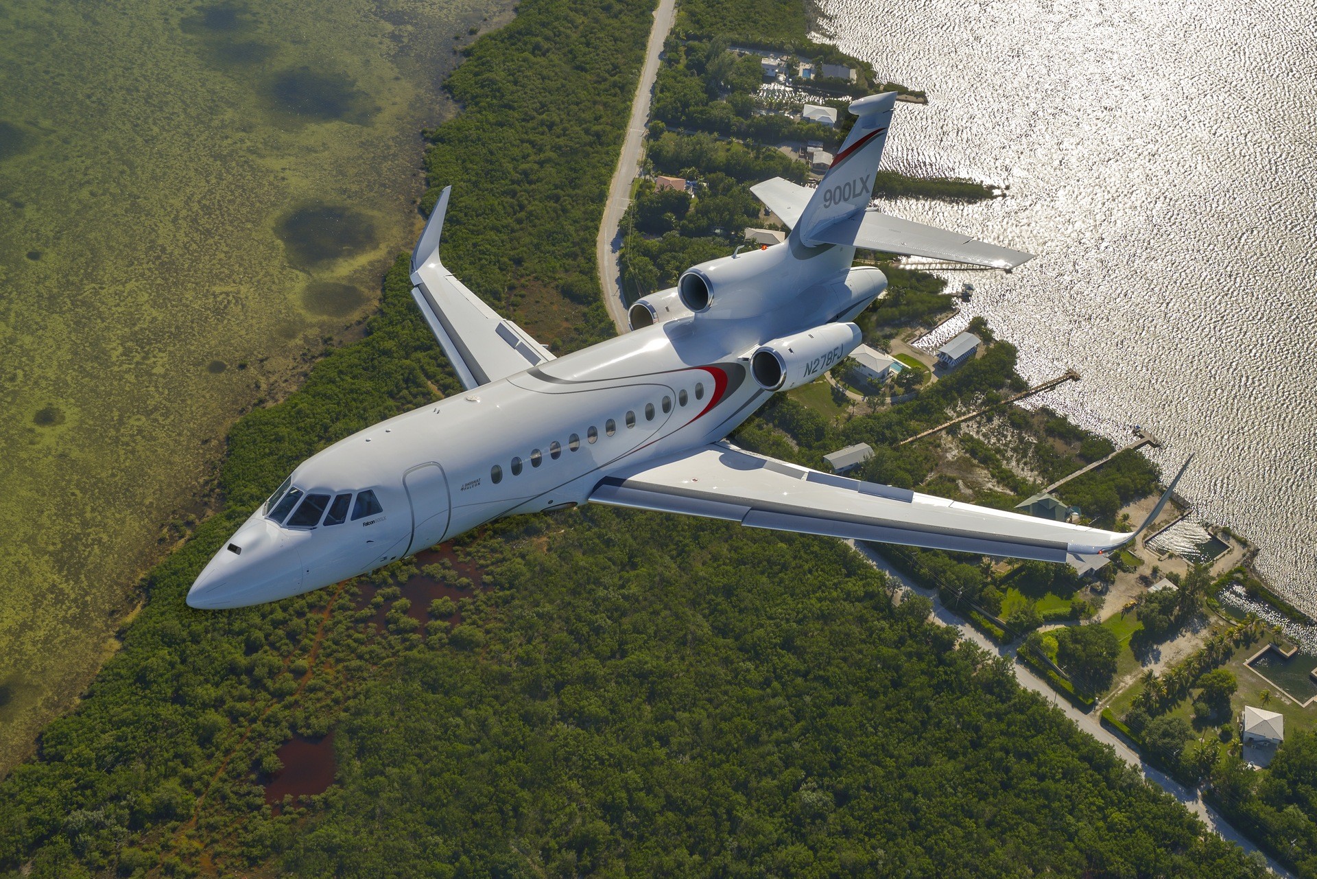 falcon 900lx charter