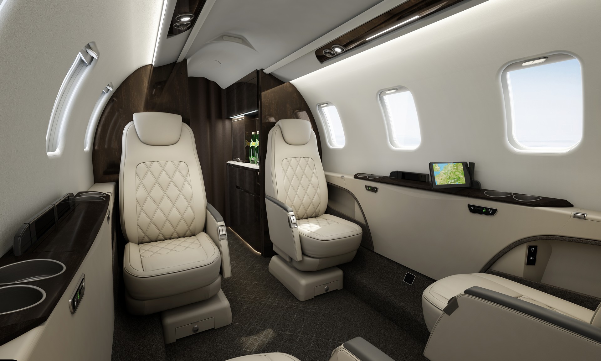 Learjet 75 interior