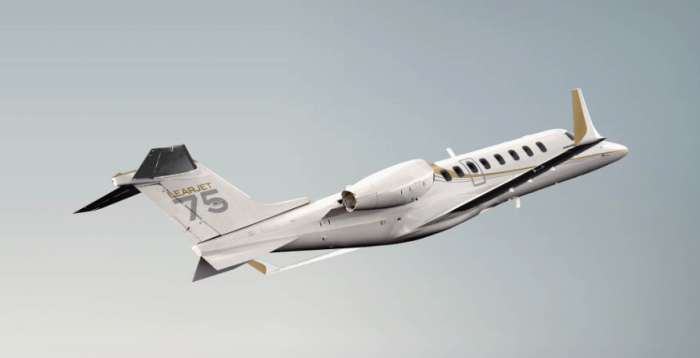 Learjet 75 exterior