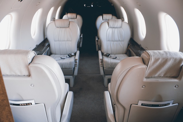 Citation CJ2 interior