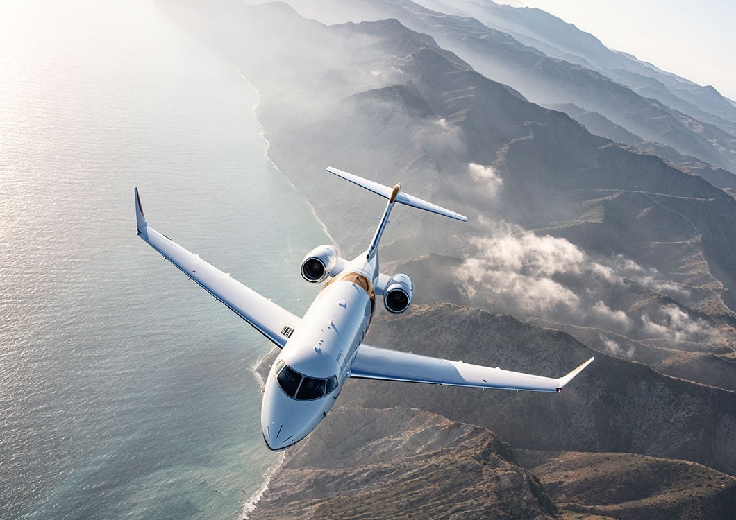 Challenger 350 corporate aircraft