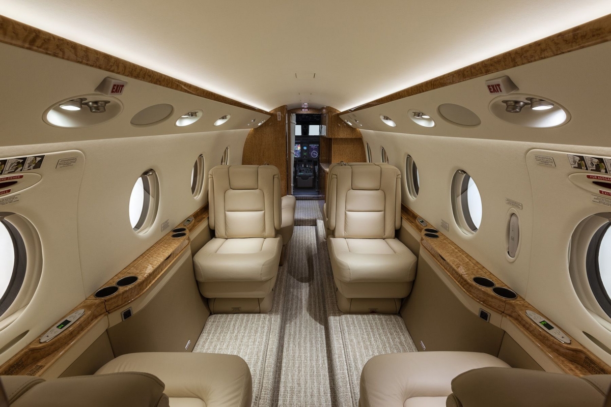 Gulfstream G150 interior