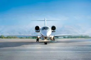 Challenger 350 corporate aircraft