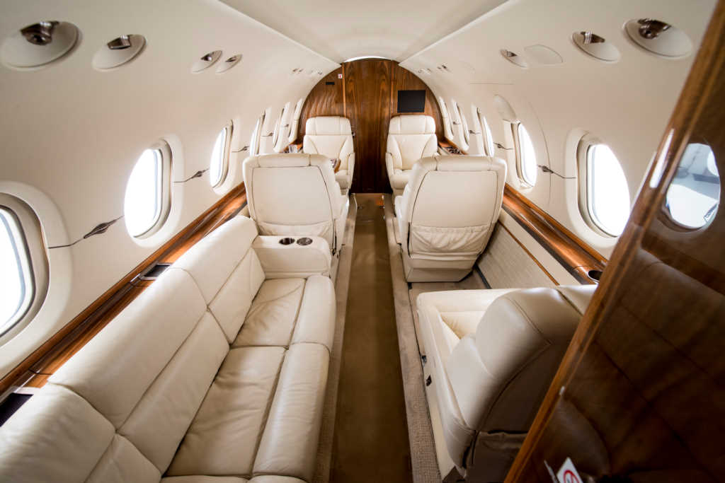 hawker 850xp interior 1