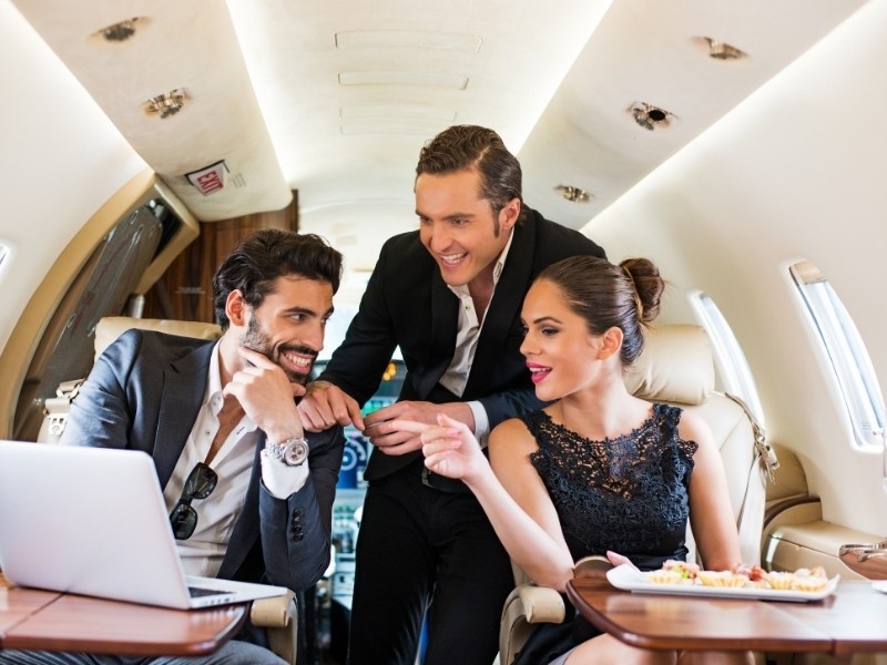 Private Jet Charter Flights for Group Travel