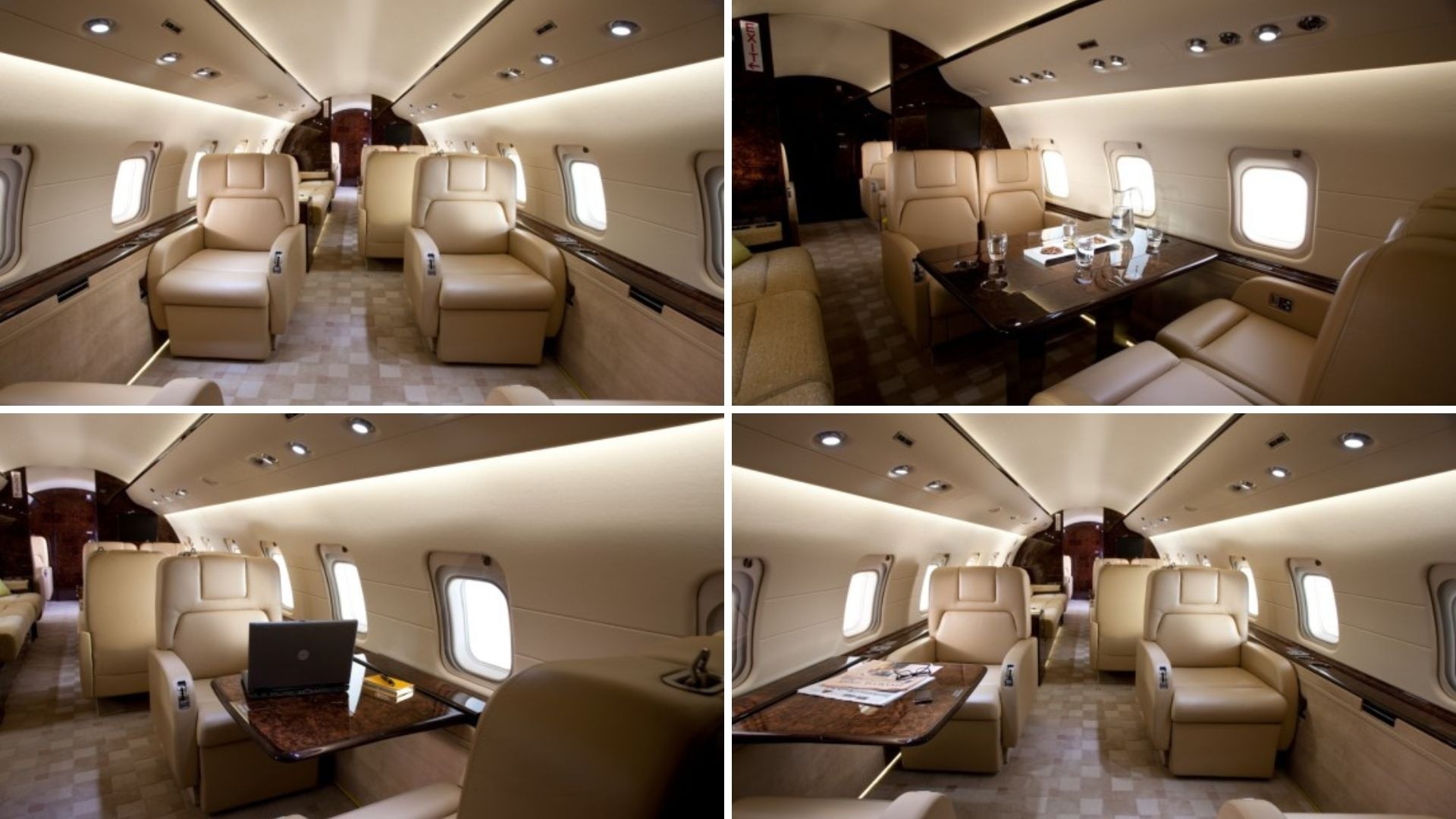 Bombardier Challenger 850 interior