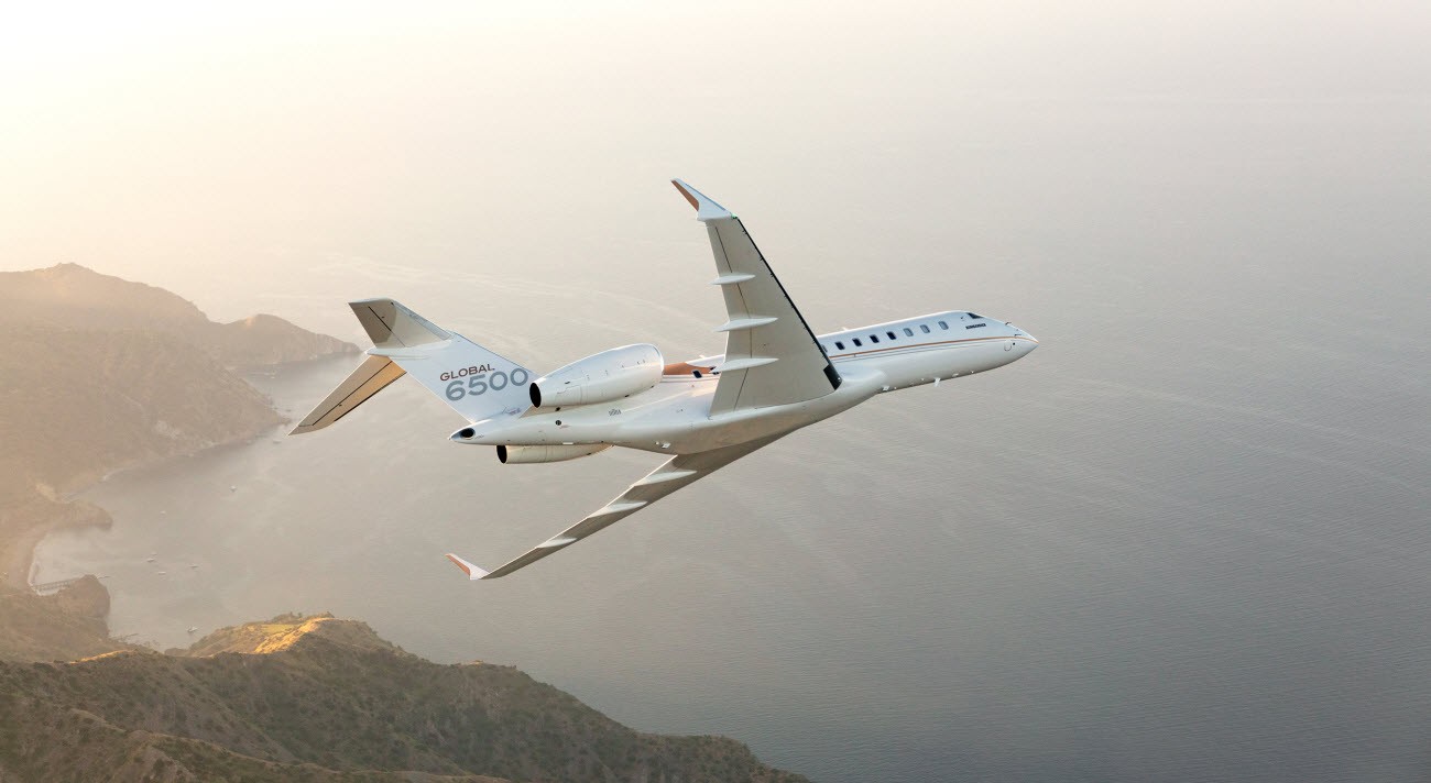 Challenger 604 corporate aircraft