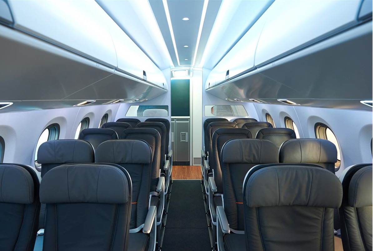 Embraer E190 Interior