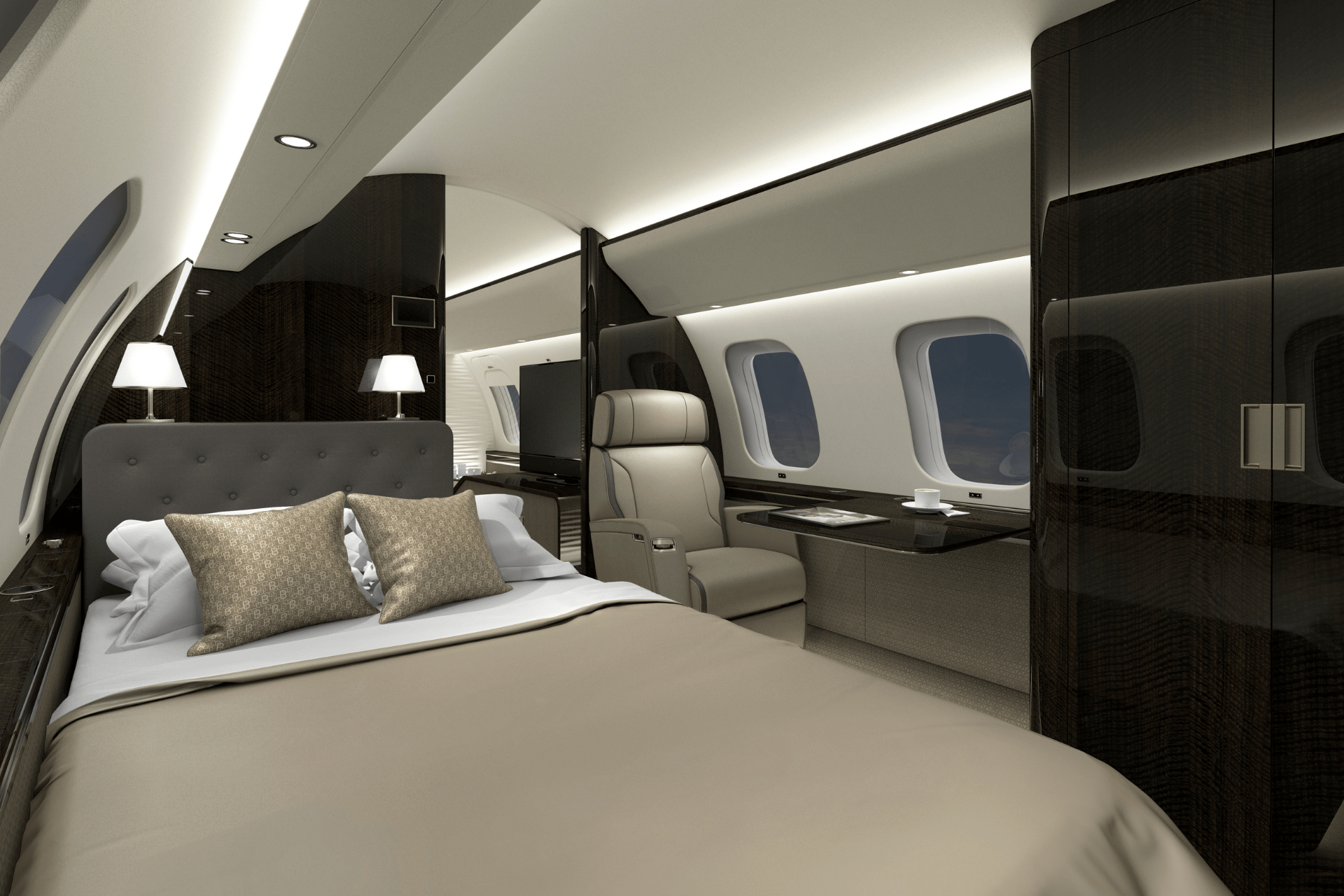 Global 8000 Interior