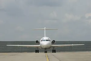 Fokker F28 aircraft