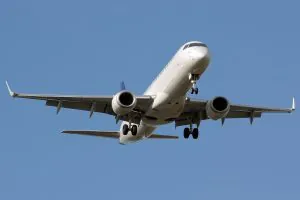 Embraer E195 aircraft