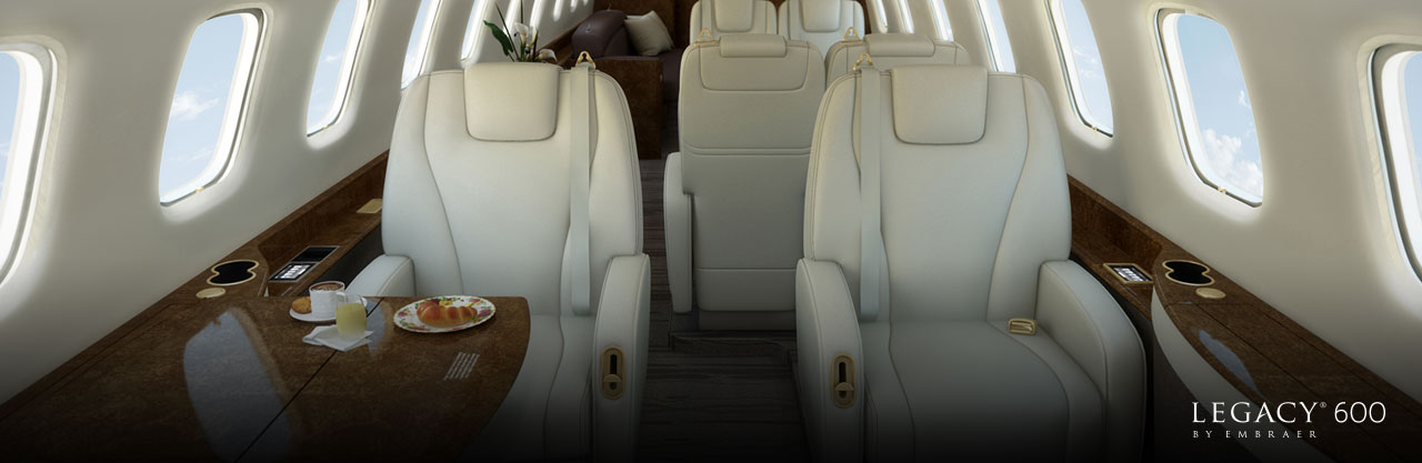 Embraer Legacy 600 interior