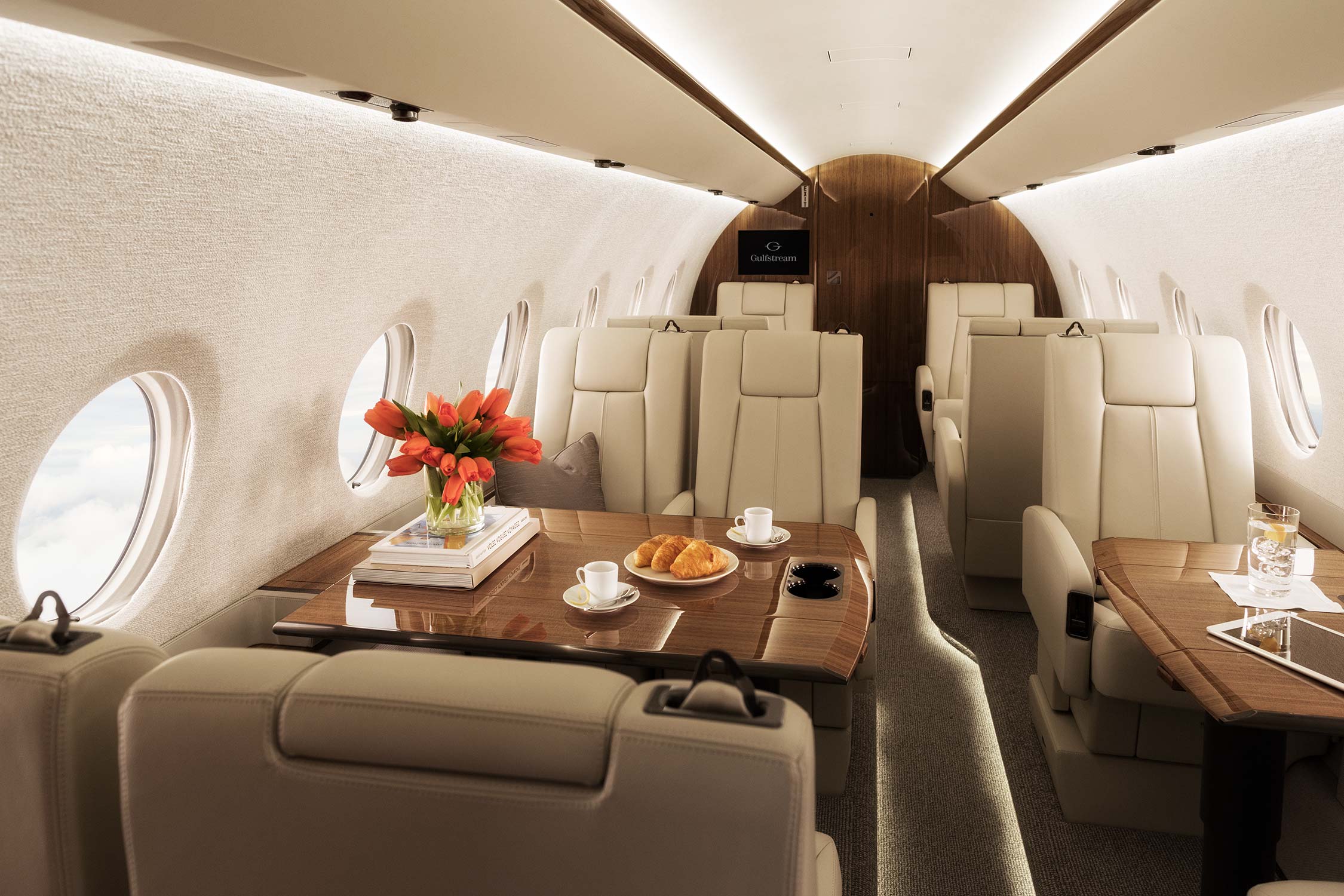 Gulfstream G280 Private Jet Charter interior