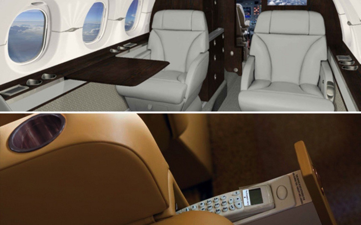 Hawker 900XP Interior