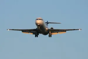 Fokker 100 aircraft