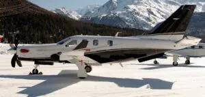 Daher TBM 910 aircraft