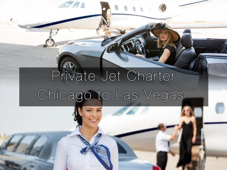 Private Jet from Chicago to Las Vegas