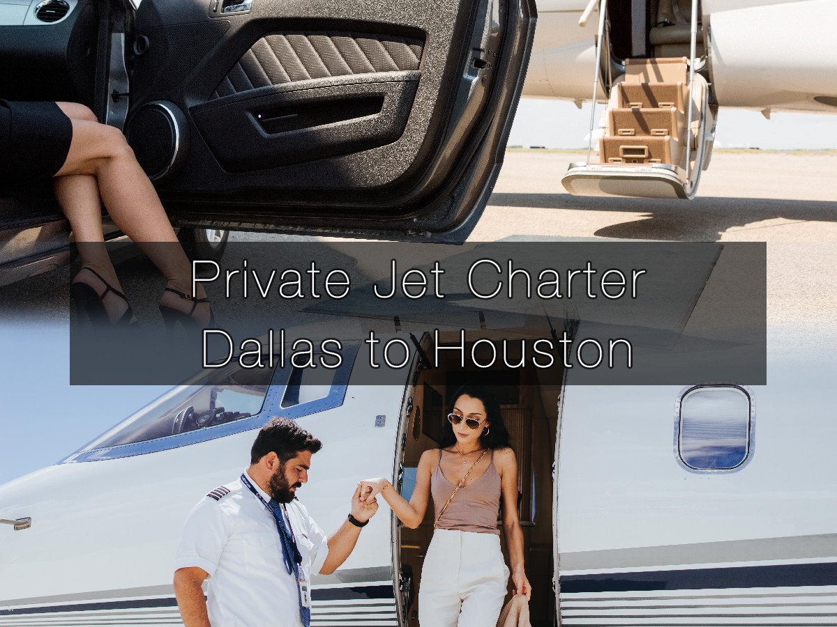 Private Jet Charter from Dallas to Houston