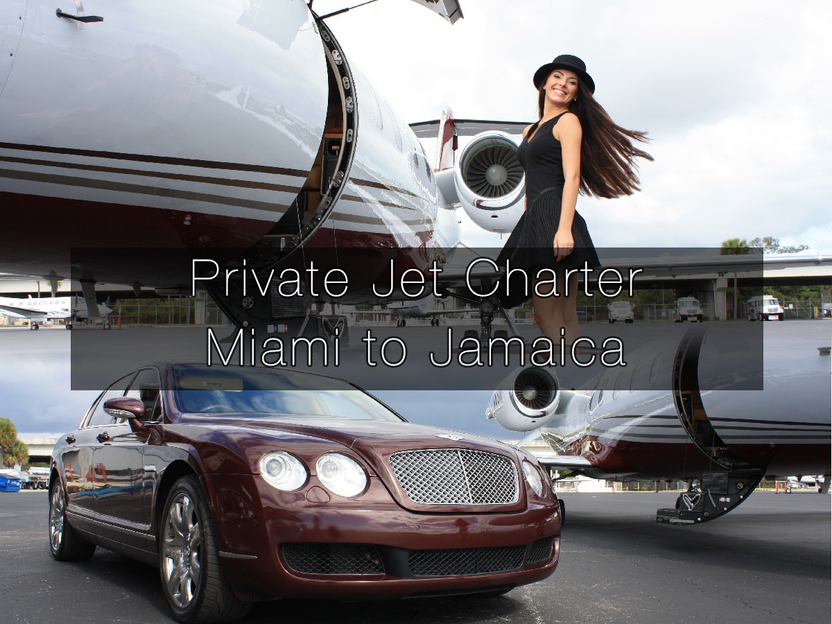 Private Jet Charter from Miami to Jamaica
