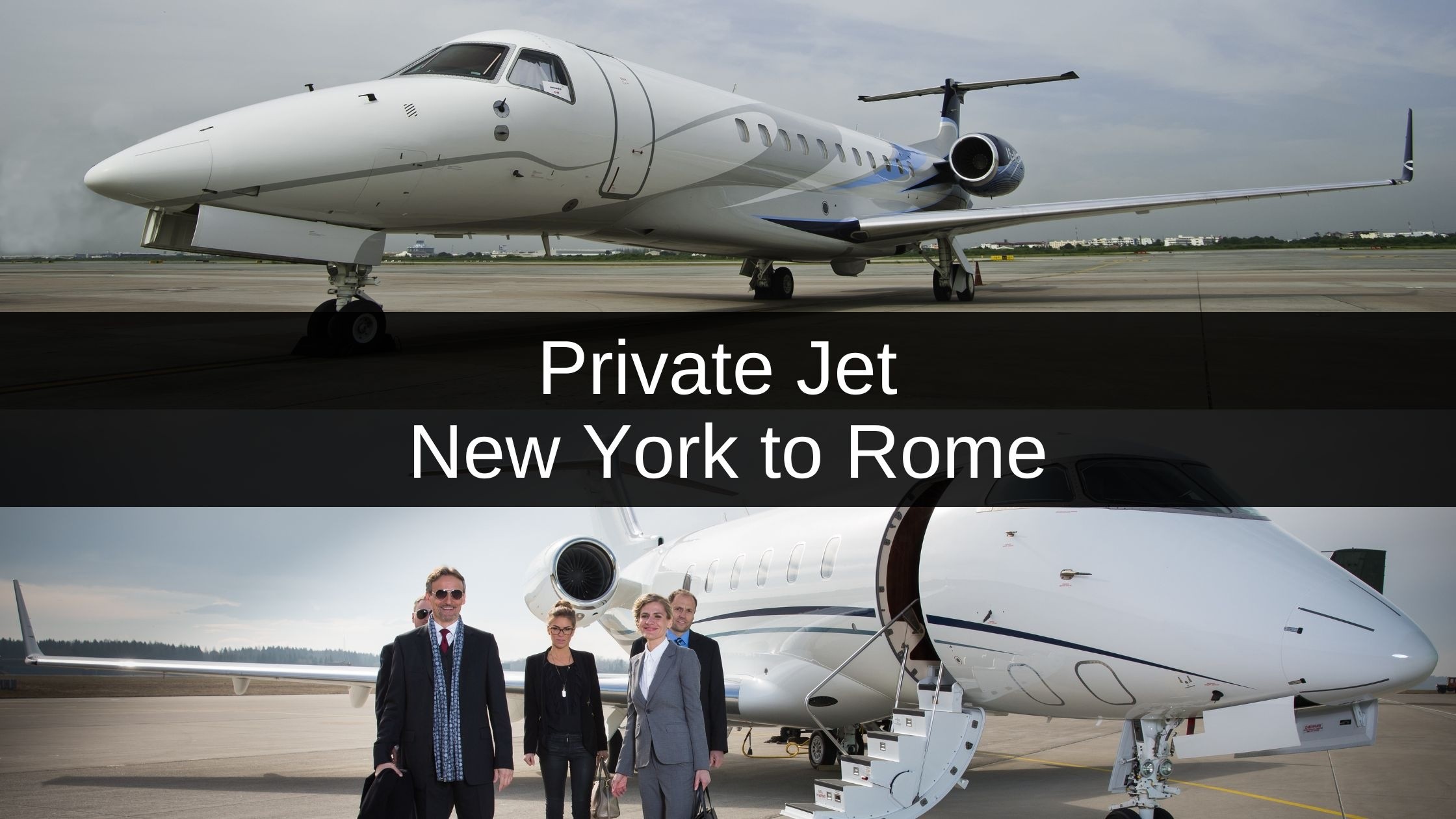 Private Jet Charter from NY to Rome