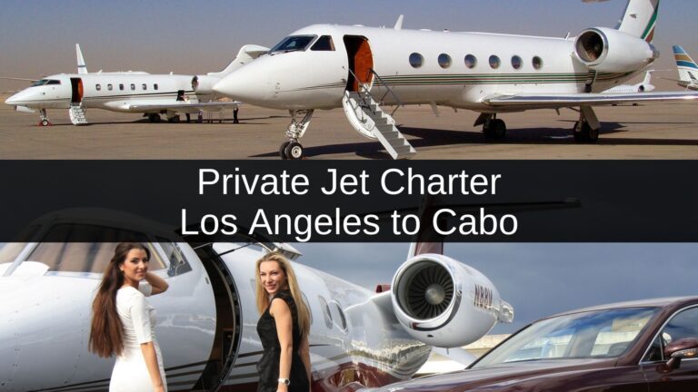 Private Jet Charter Los Angeles to Cabo