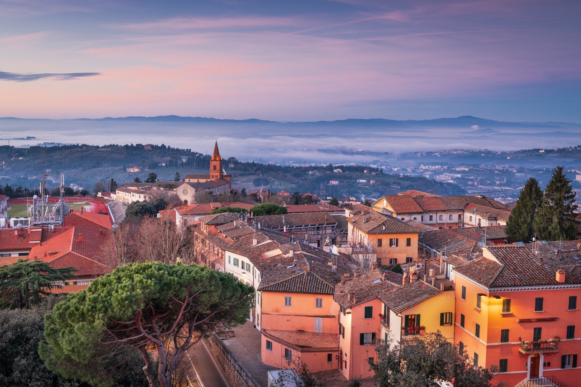 Perugia Private Jet and Air Charter Flights