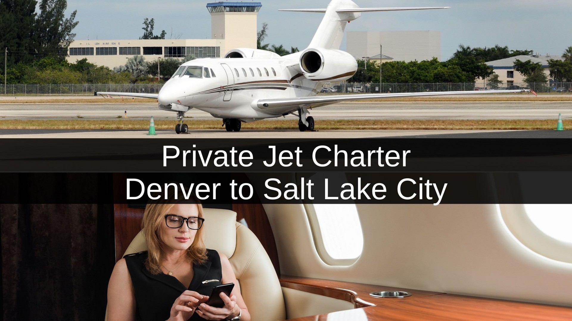 Private Jet Charter Denver to Salt Lake City