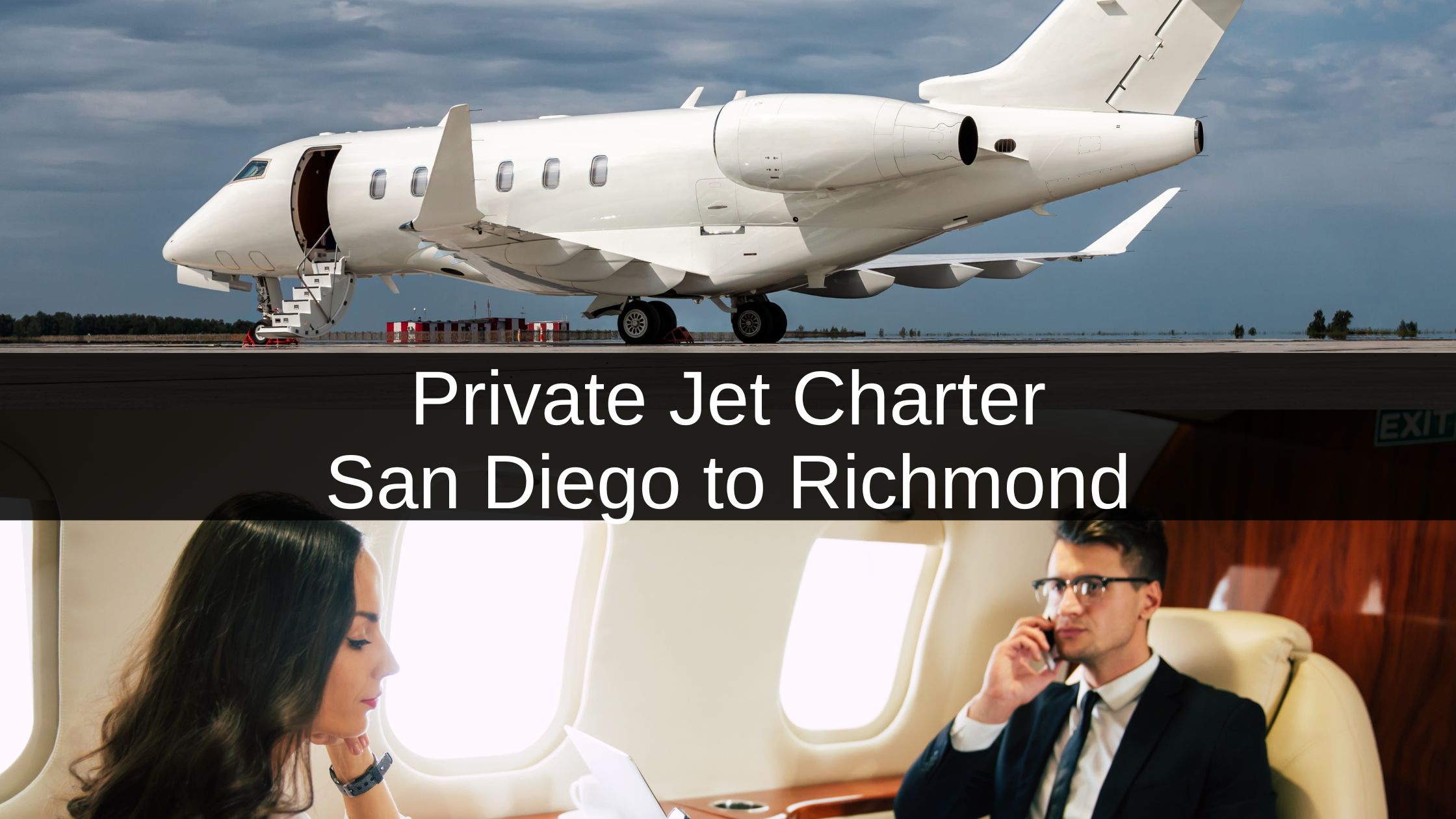 Private Jet San Diego to Richmond
