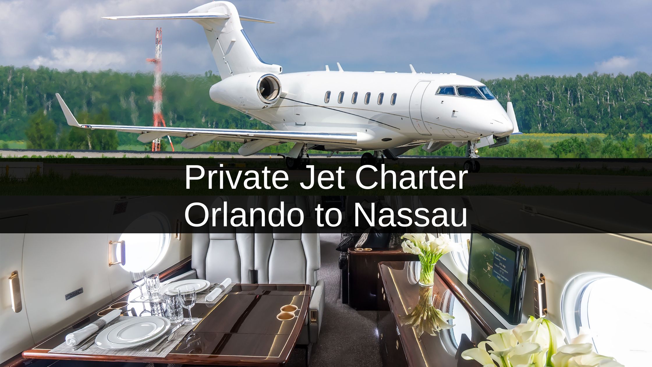 Private Jet Charter Orlando to Nassau