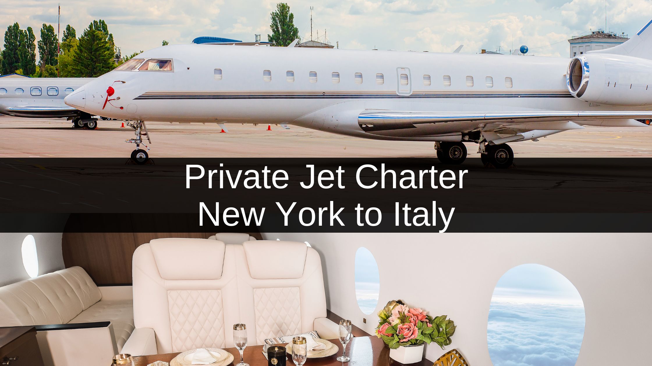 Private Jet Charter New York to Italy