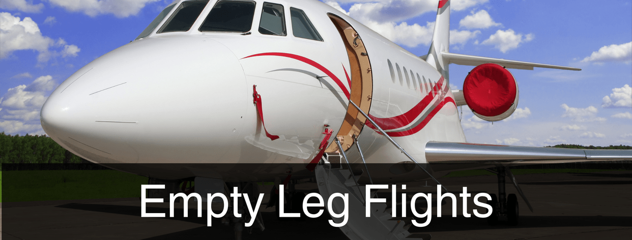 Private jet empty leg flights
