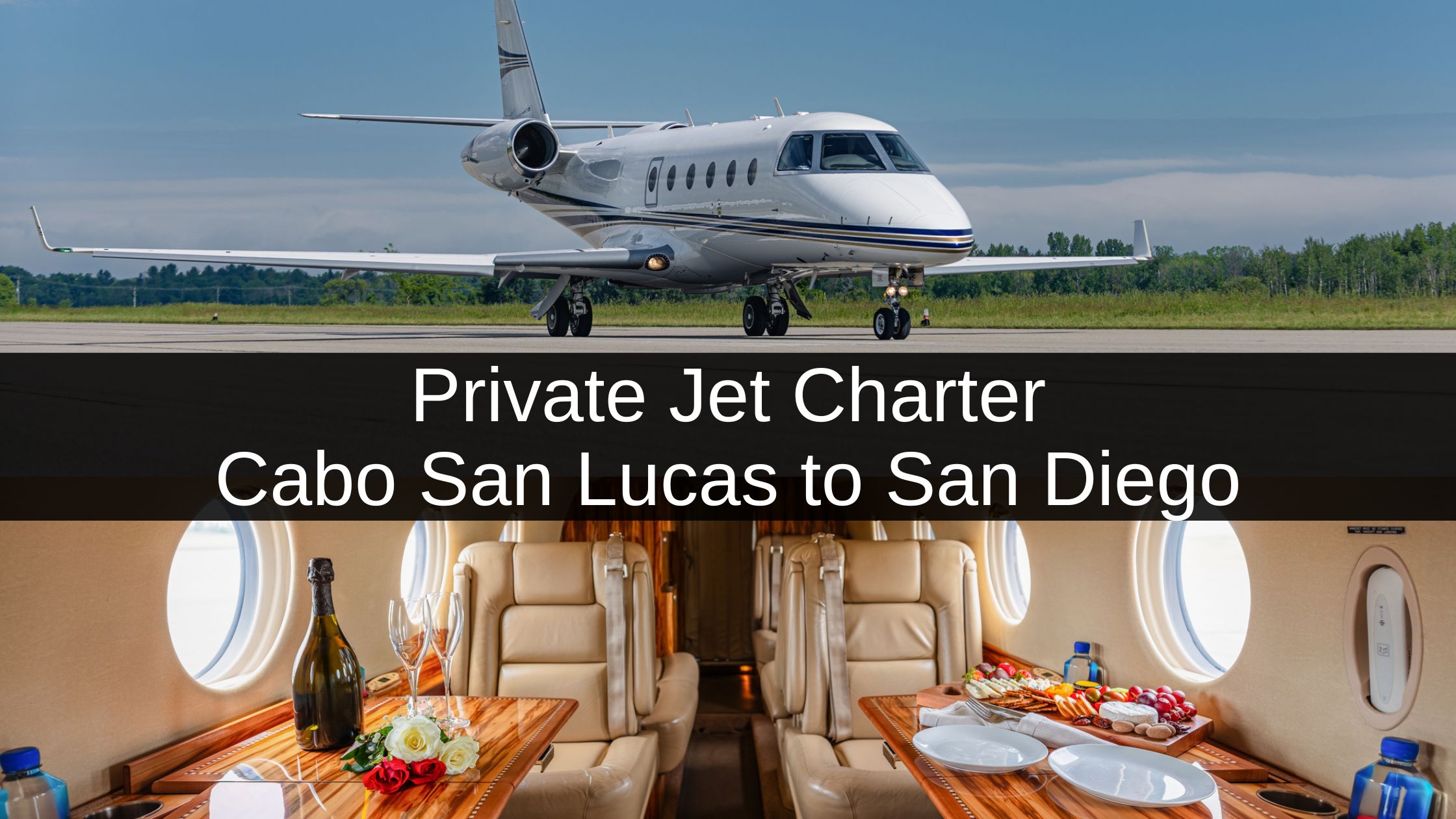 Private Jet Charter Cabo San Lucas to San Diego