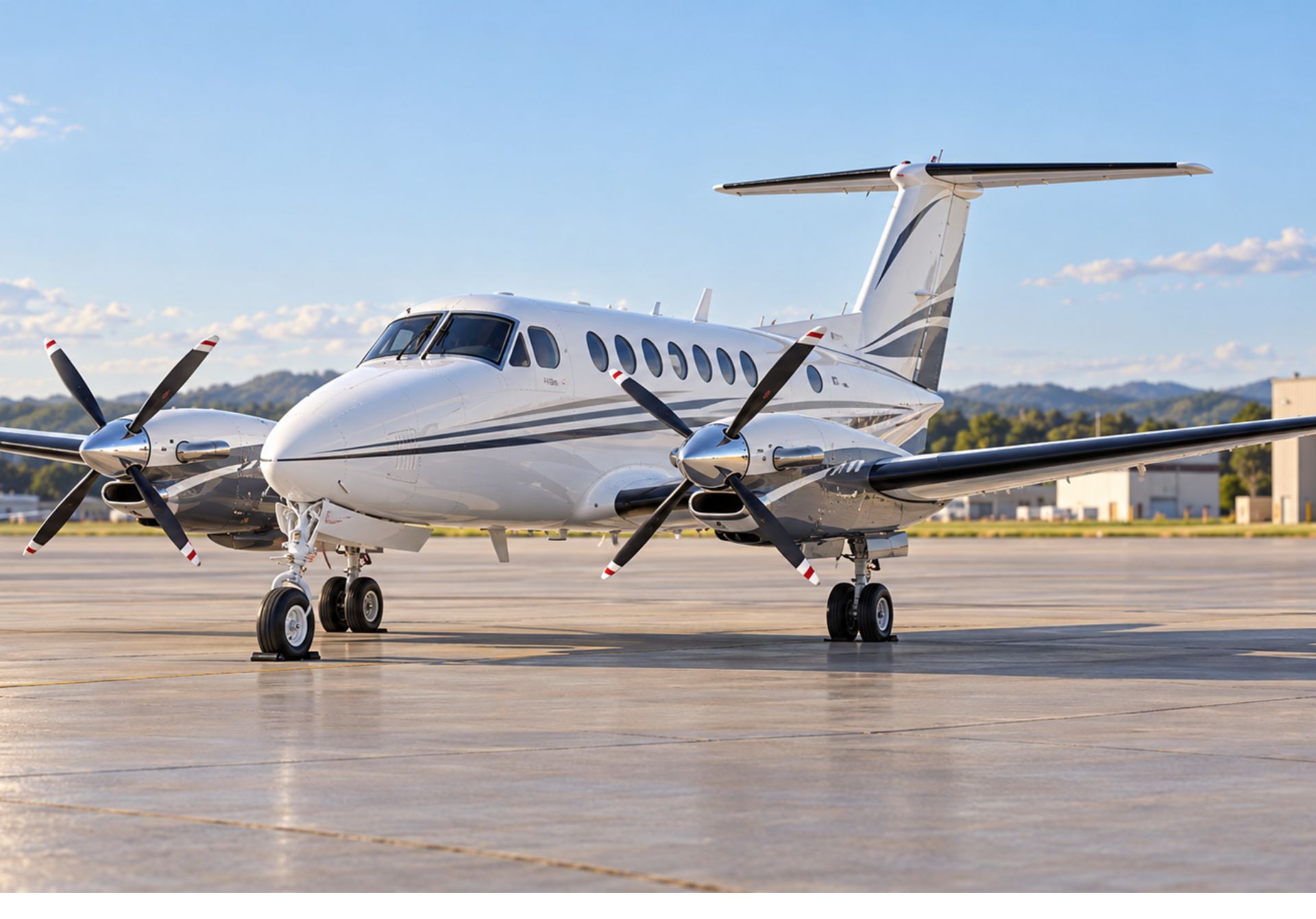 Illustration of a Beechcraft King Air 360