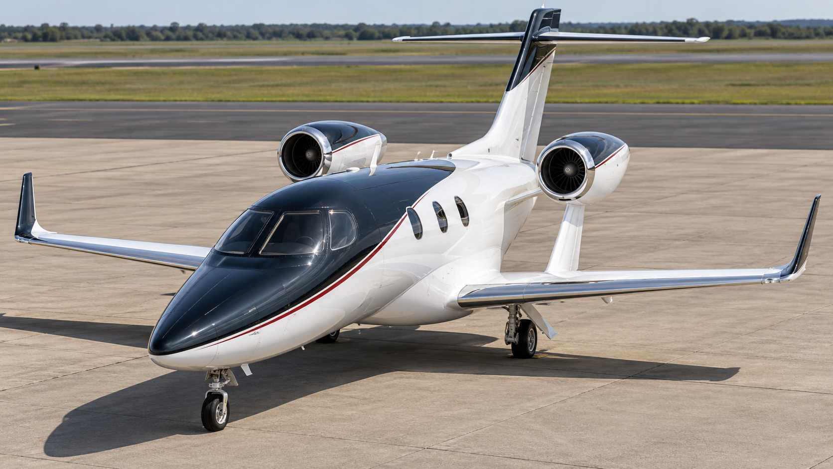 Illustration of a HondaJet Elite II